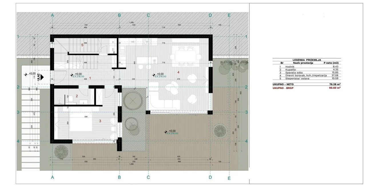 Prodaja, kuća, 128m², Podi, Herceg Novi