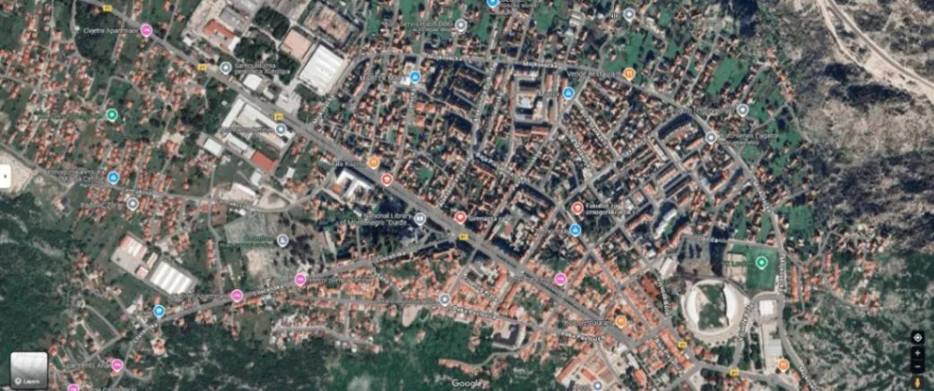 Prodaja, plac, 2000m², Cetinje, Crna Gora