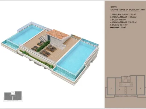 Prodaja, stan, 192m², Dobrota, Kotor - image 2