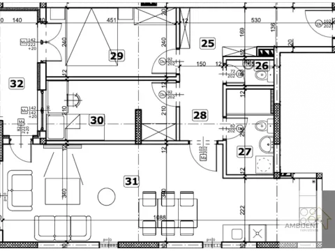 Prodaja, dvosoban stan, 78m², Pančevo, Srbija - image 4