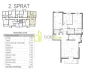 Sale, three bedroom apartment, 88m², Tološi, Podgorica - image 4
