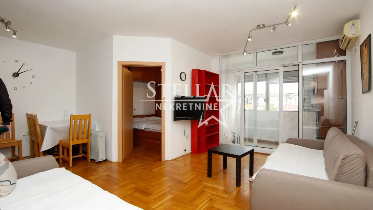 Rent, one bedroom apartment, 36m², 1 maj, Podgorica