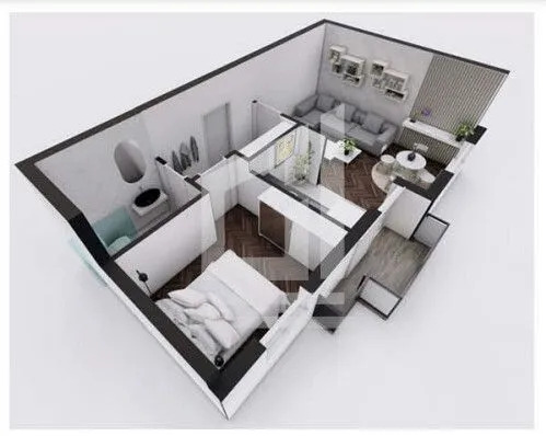 Prodaja, jednosoban stan, 43m², Tivat, Crna Gora