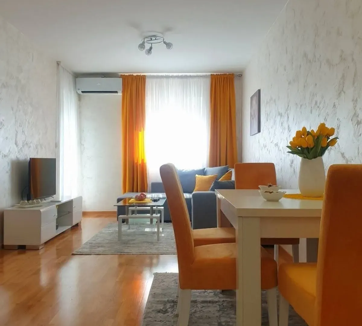 Rent, one bedroom apartment, 45m², City Kej, Podgorica