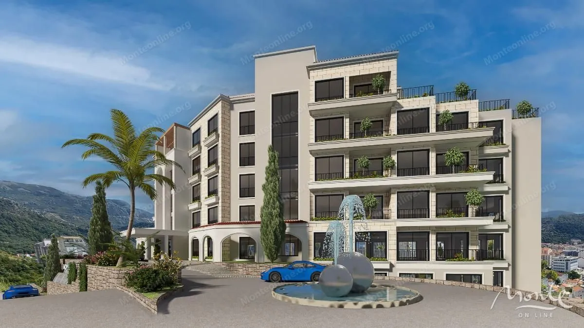 Sale, one bedroom apartment, 46m², Budva, Crna Gora