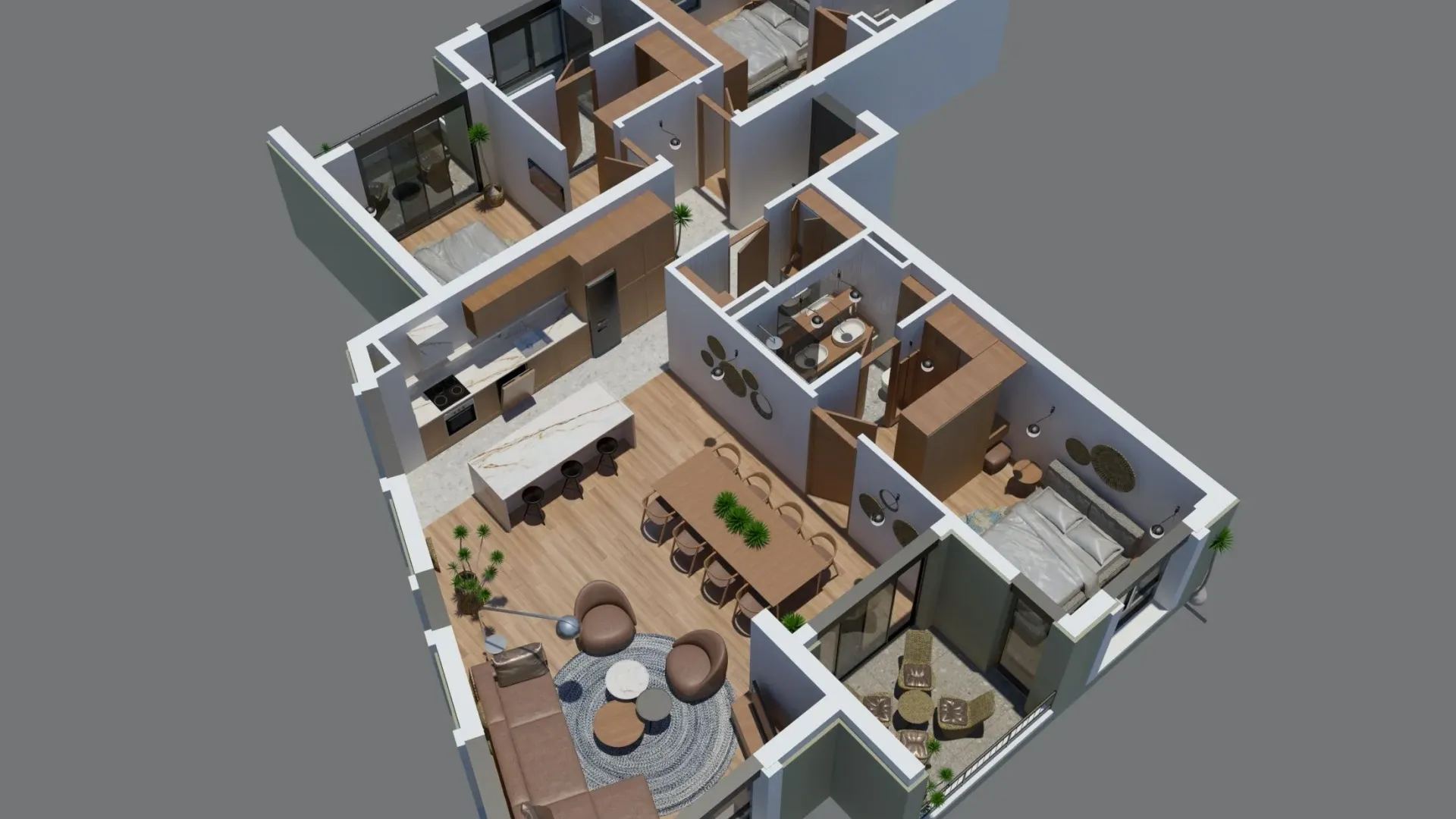 Prodaja, trosoban stan, 126m², Zabjelo, Podgorica