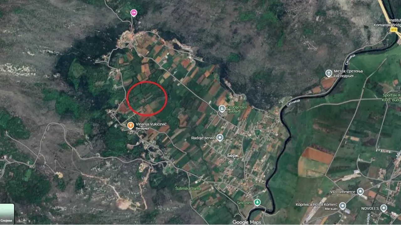 Prodaja, plac, 2245m², Beri, Podgorica