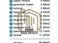 Prodaja, dvosoban stan, 76m², Zagorič, Podgorica - image 3