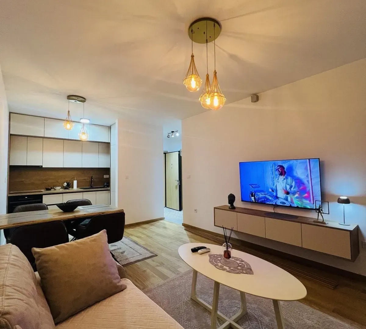 Rent, one bedroom apartment, 45m², City Kvart, Podgorica