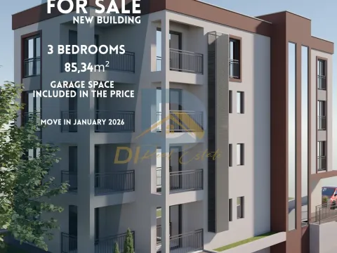 Sale, three bedroom apartment, 85m², Kava, Tivat