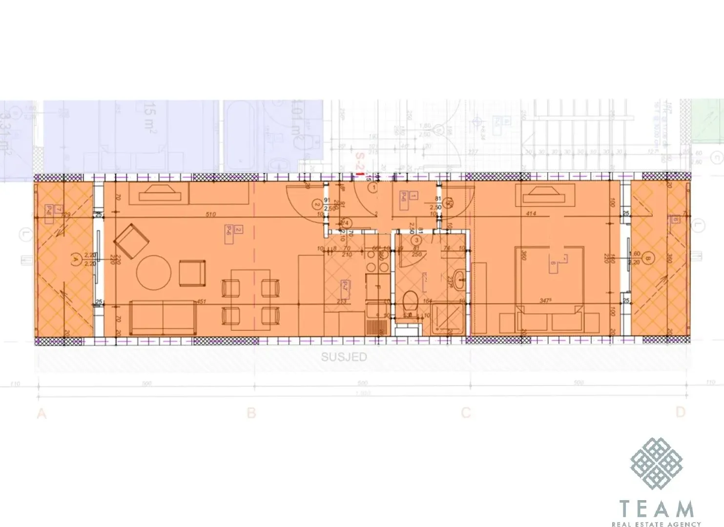 Prodaja, jednosoban stan, 51m², Kod Big Fashion-a, Podgorica