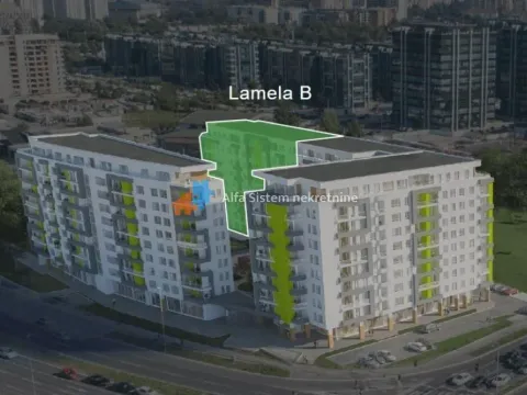 Rent, two bedroom apartment, 61m², Novi Beograd Blok 65, Novi Beograd Sve Podlokacije - image 14