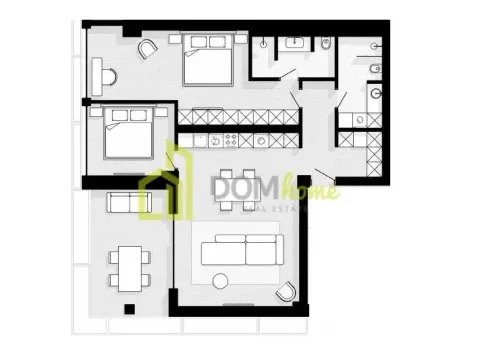 Sale, two bedroom apartment, 105m², Sveti Stefan, Budva - image 2