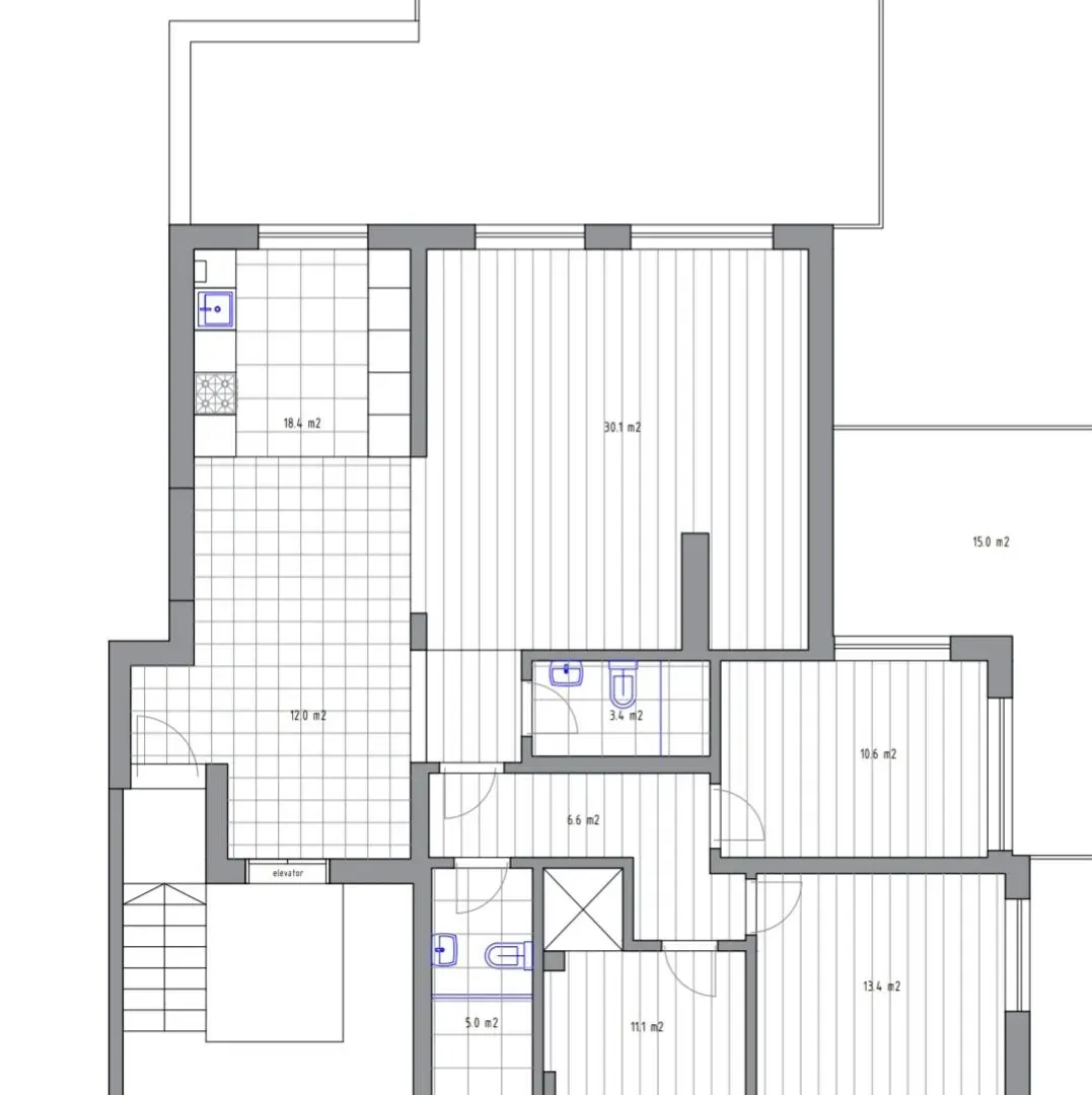 Sale, studio apartment, 171m², Petrovac, Budva