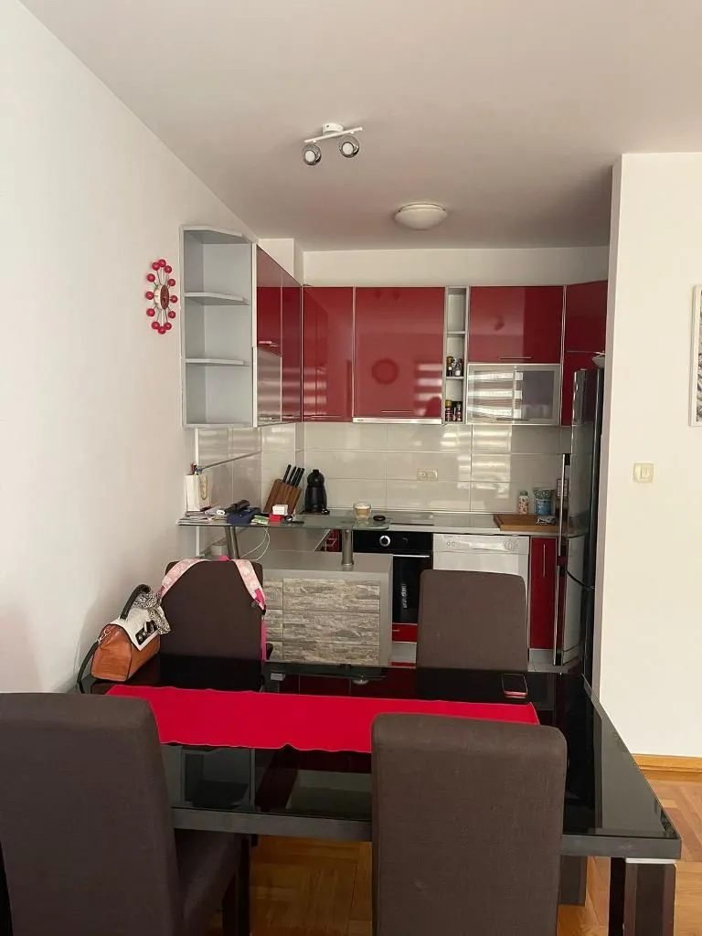 Rent, one bedroom apartment, 54m², Pobrežje, Podgorica