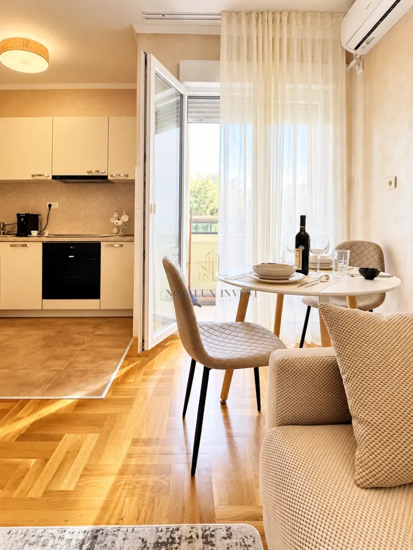 Rent, one bedroom apartment, 30m², Pobrežje, Podgorica