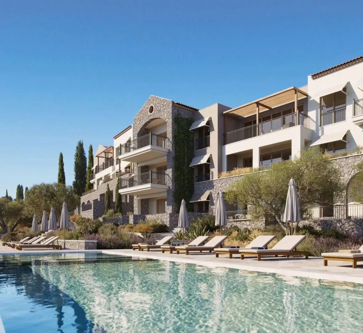 Prodaja, trosoban stan, 124m², Luštica Bay, Tivat
