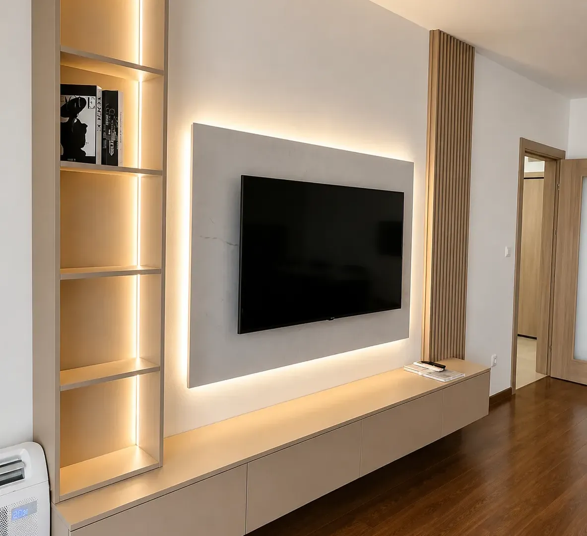Rent, two bedroom apartment, 72m², Master Kvart, Podgorica