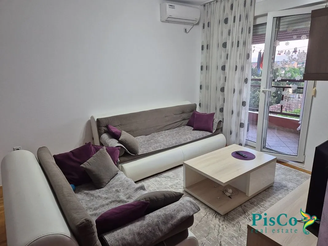 Rent, one bedroom apartment, 47m², Zabjelo, Podgorica