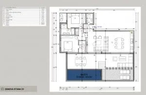 Sale, two bedroom apartment, 148m², Lazi, Budva