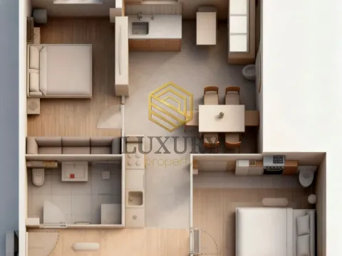 Prodaja, dvosoban stan, 58m², Đuraševići, Tivat - image 6