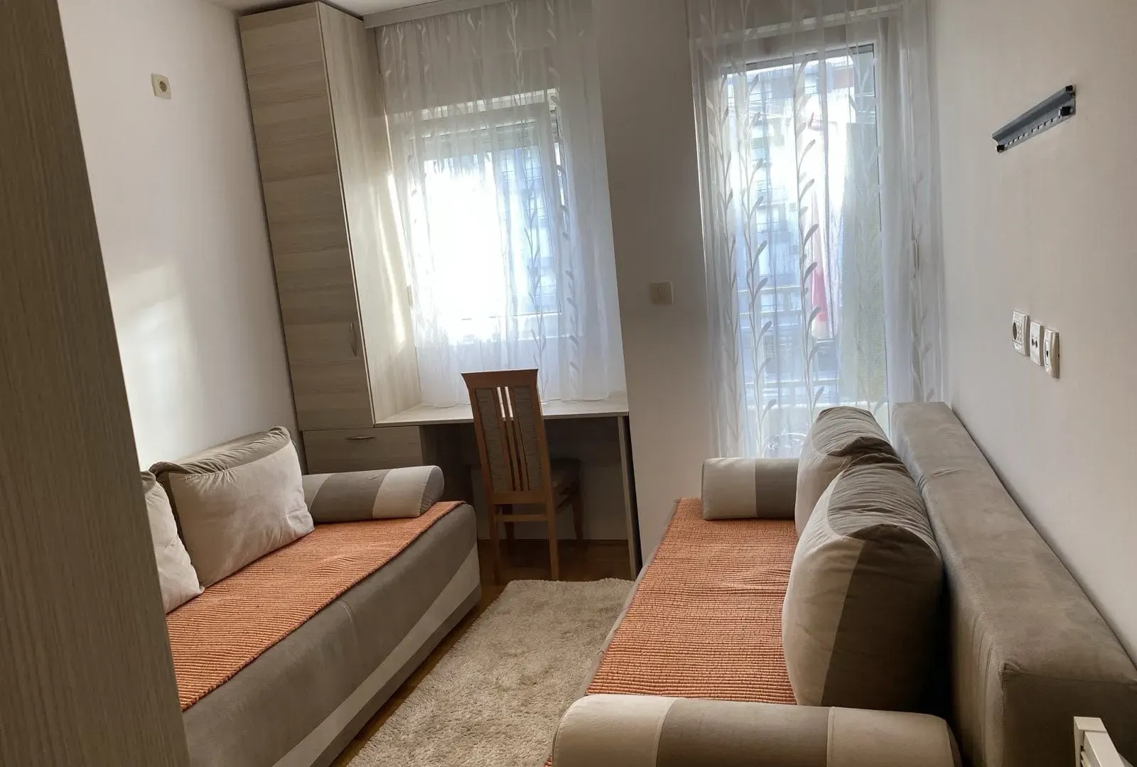 Rent, one bedroom apartment, 45m², Stari Aerodrom, Podgorica