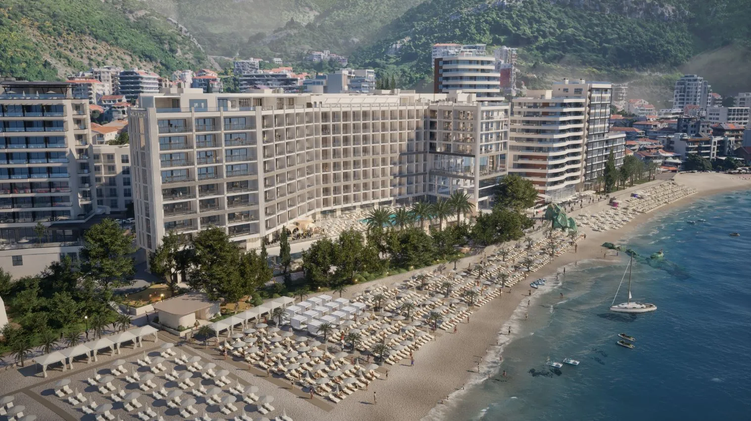 Sale, one bedroom apartment, 59m², Bečići, Budva