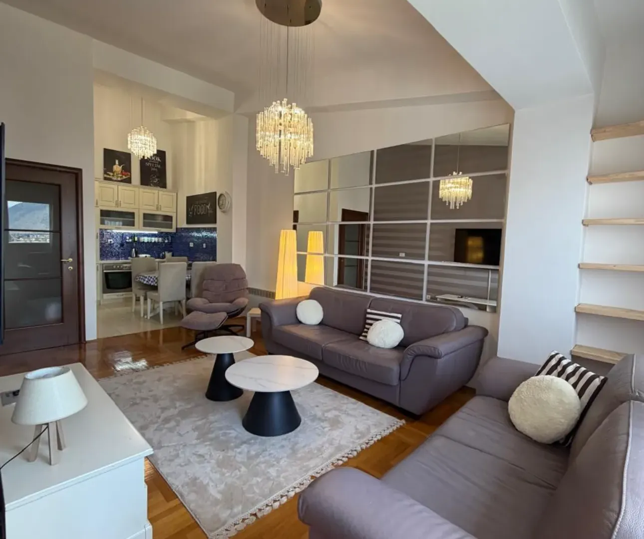 Rent, one bedroom apartment, 52m², City Kvart, Podgorica
