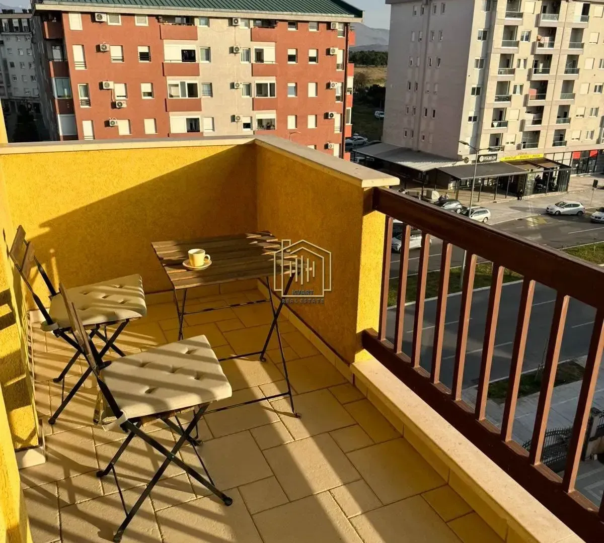 Rent, one bedroom apartment, 52m², Stari Aerodrom, Podgorica