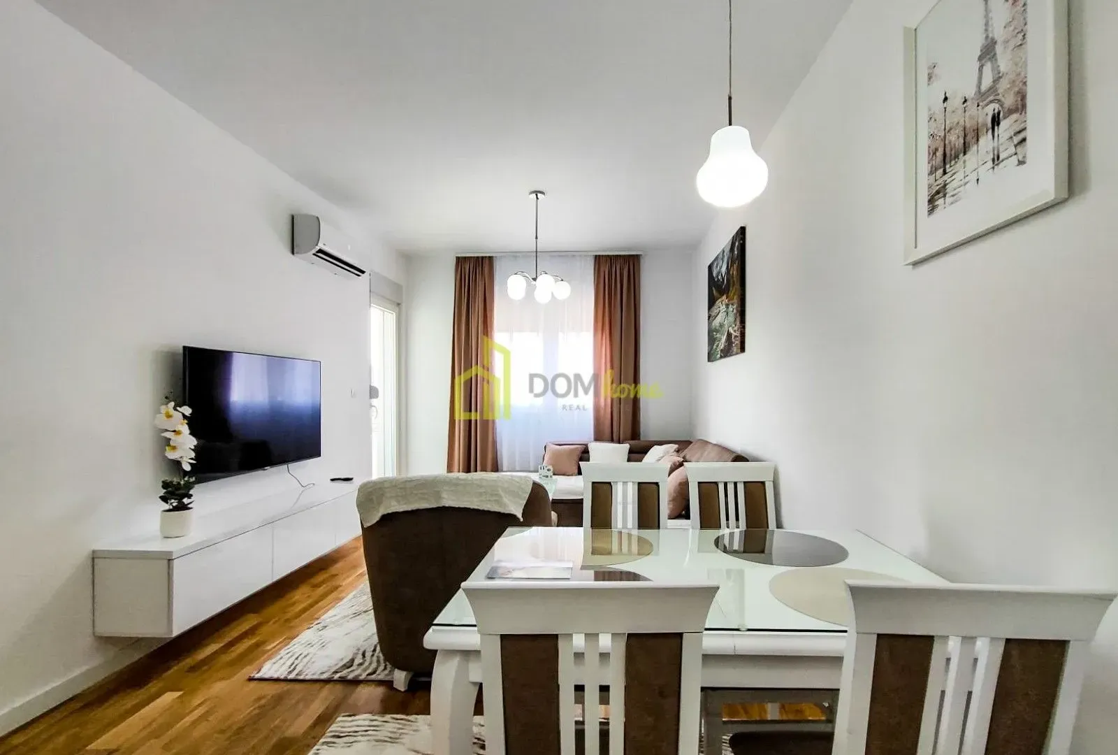 Izdavanje, jednosoban stan, 43m², Zabjelo, Podgorica