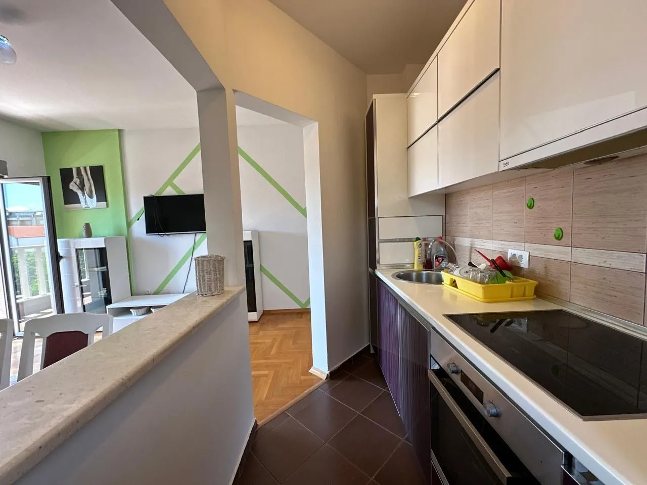 Prodaja, jednosoban stan, 45m², Stari Aerodrom, Podgorica