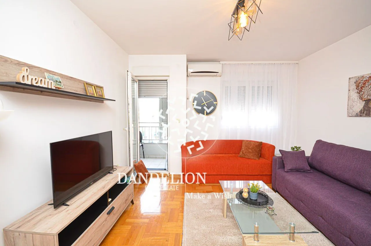 Rent, one bedroom apartment, 59m², Central Point, Podgorica