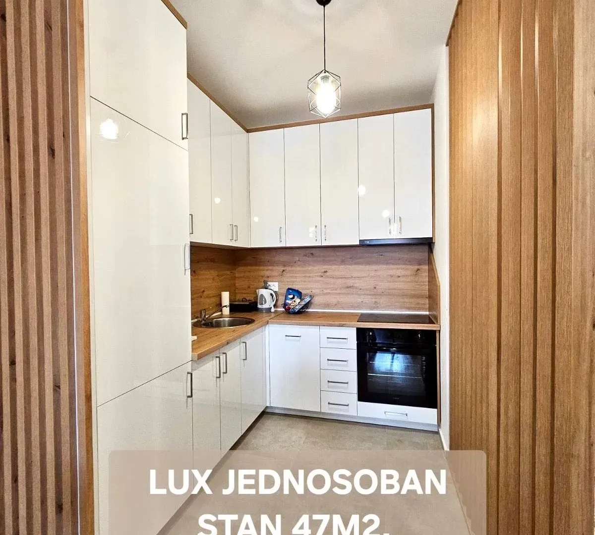 Rent, one bedroom apartment, 45m², Stari Aerodrom, Podgorica