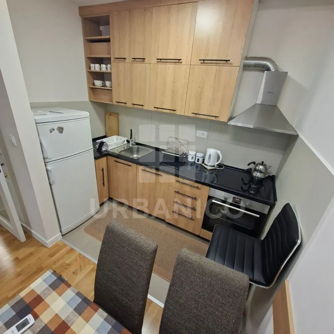Rent, one bedroom apartment, 42m², Pobrežje, Podgorica