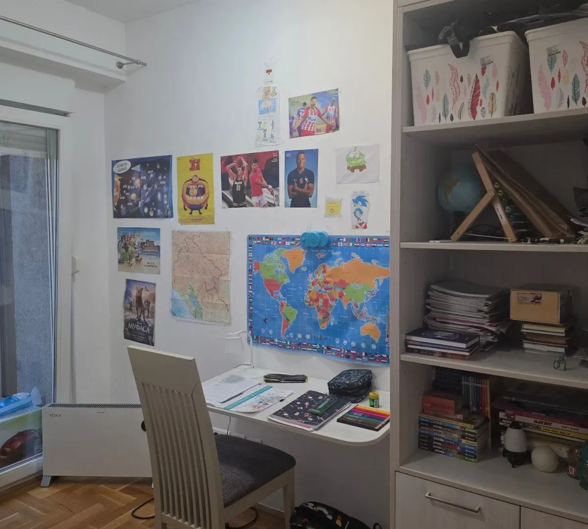 Rent, two bedroom apartment, 62m², Blok 9, Podgorica