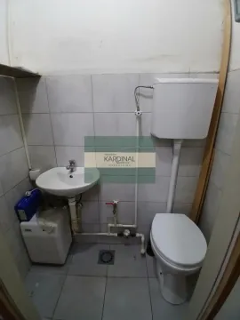 Small bathroom with sanitary ware and wall tiles. - image 8