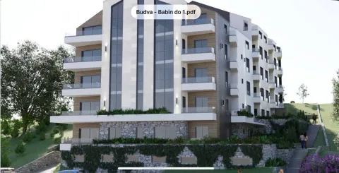 Spoljašnji izgled moderne stambene zgrade sa terasama. - image 3