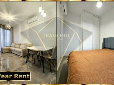 Rent, one bedroom apartment, 45m², Bečići, Budva