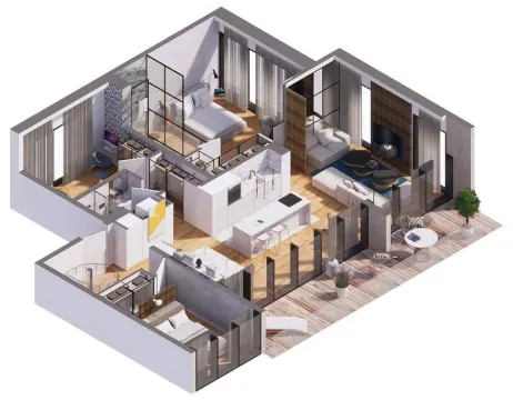 Sale, four bedroom apartment, 264m², Budva, Crna Gora - image 3