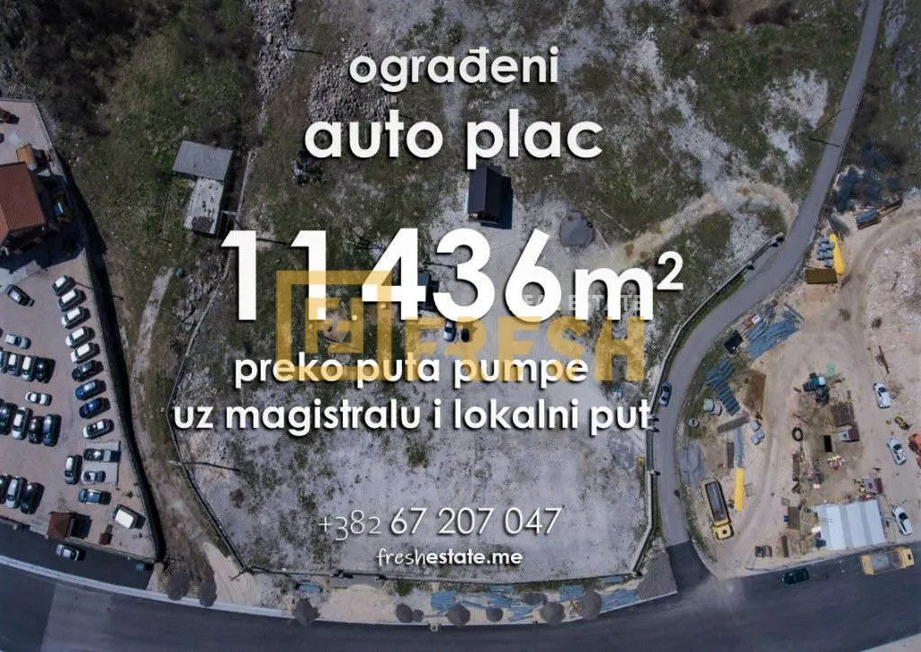 Prodaja, plac, 11436m², Cetinje, Crna Gora