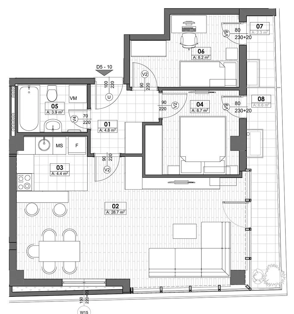 Prodaja, stan, 38m², Tivat, Crna Gora