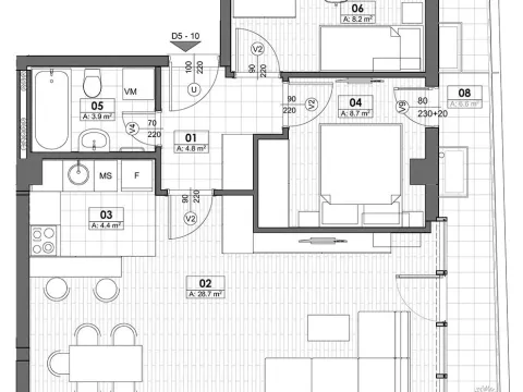 Prodaja, stan, 38m², Tivat, Crna Gora - image 18