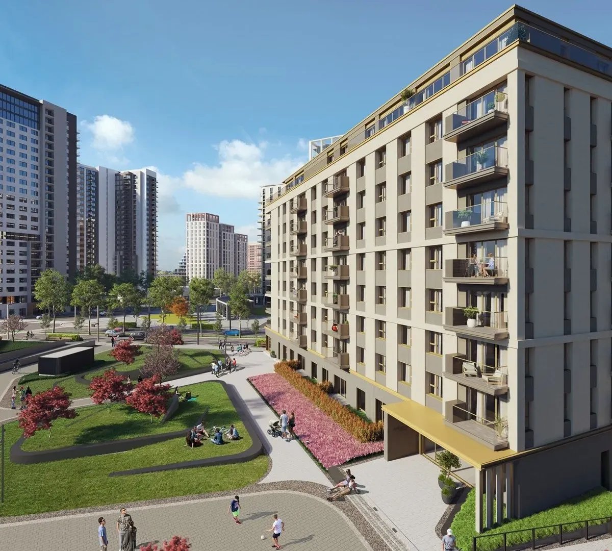Sale, three bedroom apartment, 141m², Beograd Na Vodi, Beograd