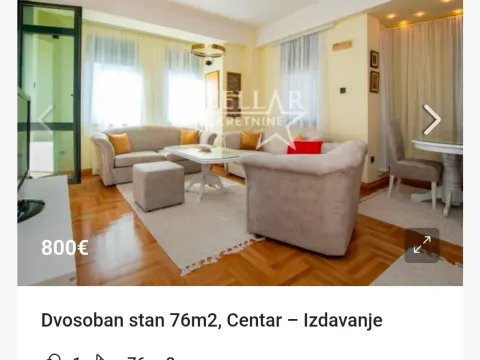 Izdavanje, stan, 45m², Zelenika, Podgorica - image 14