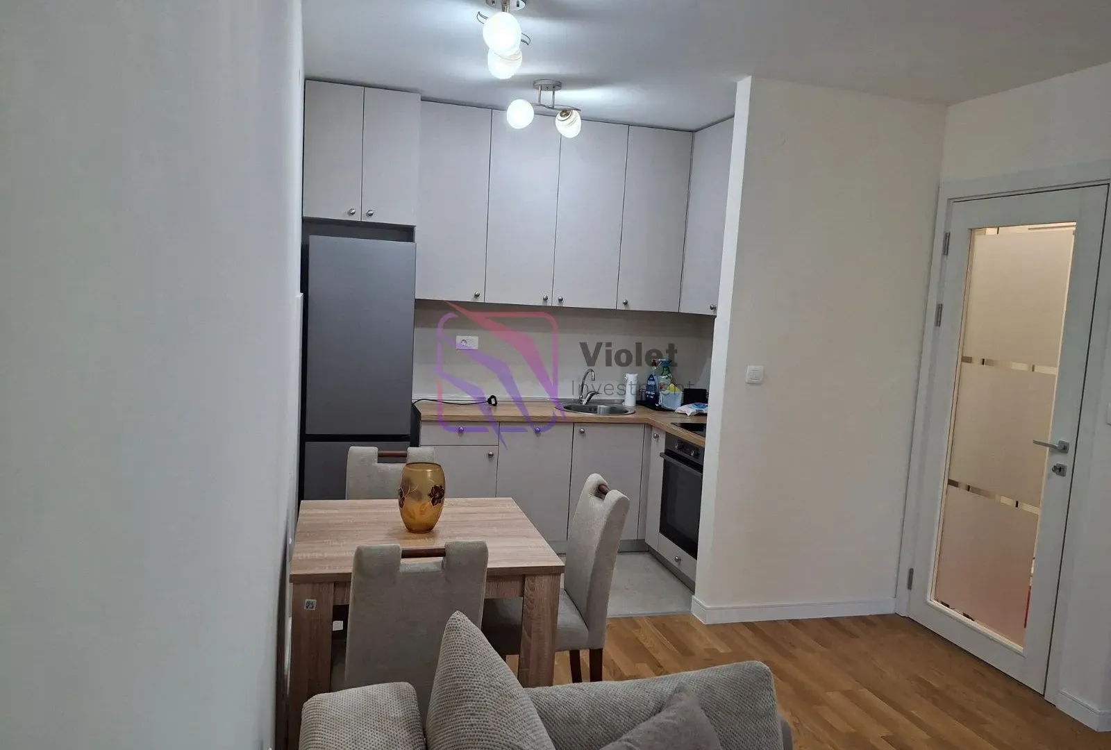 Rent, one bedroom apartment, 40m², Pobrežje, Podgorica
