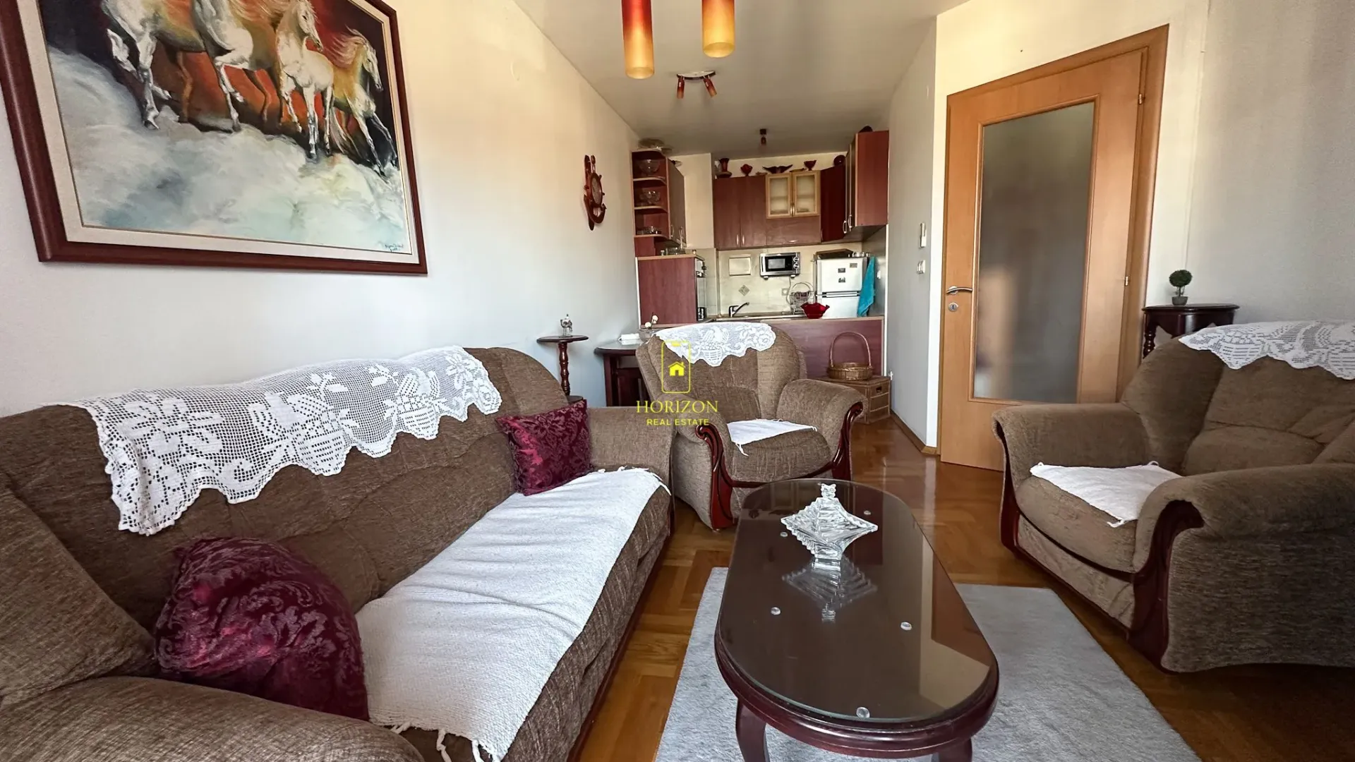 Rent, two bedroom apartment, 56m², Stari Aerodrom, Podgorica