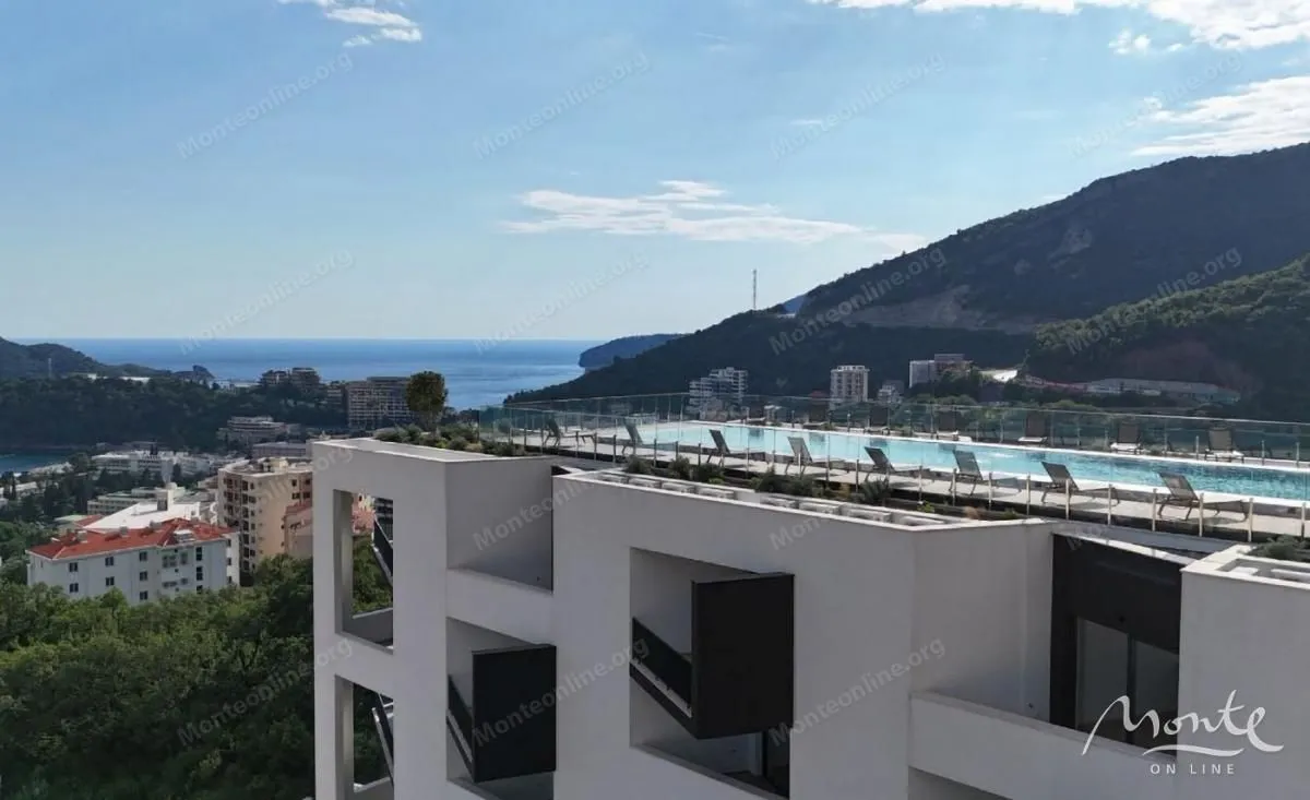 Sale, one bedroom apartment, 54m², Bečići, Budva