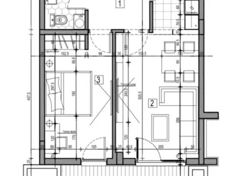 Sale, one bedroom apartment, 53m², Dobrota, Kotor - image 13