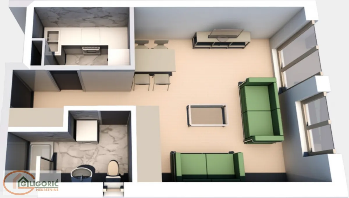 Prodaja, jednosoban stan, 35m², Cvetkova Pijaca, Zvezdara Sve Podlokacije