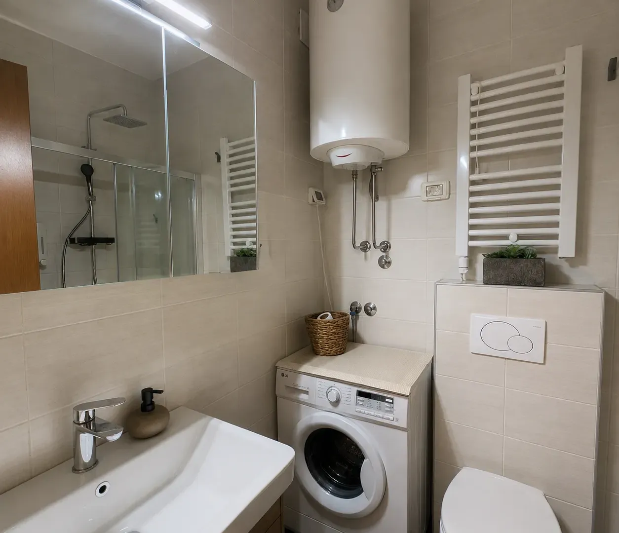 Rent, one bedroom apartment, 52m², City Kvart, Podgorica